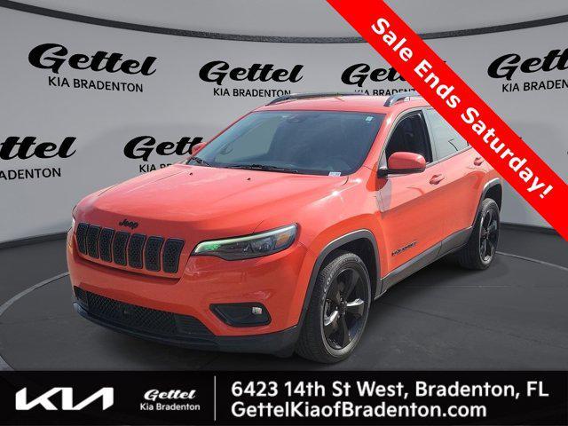 used 2021 Jeep Cherokee car, priced at $16,000