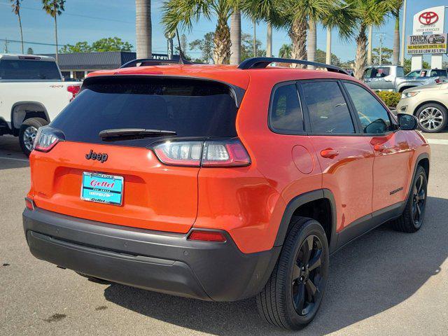 used 2021 Jeep Cherokee car, priced at $16,000