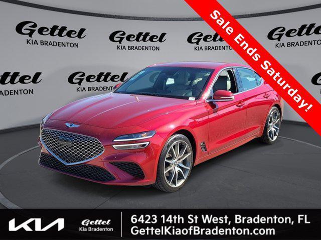 used 2023 Genesis G70 car, priced at $24,192