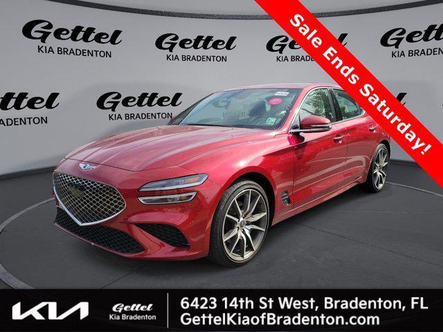 used 2023 Genesis G70 car, priced at $25,581