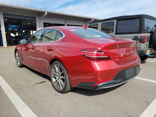 used 2023 Genesis G70 car, priced at $25,581