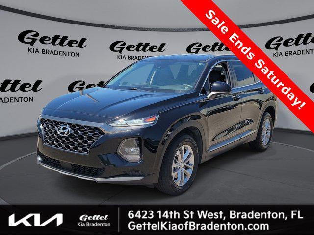 used 2019 Hyundai Santa Fe car, priced at $18,460