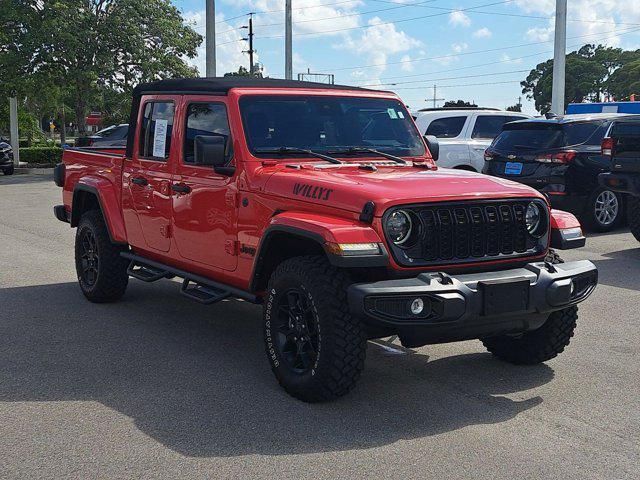 used 2024 Jeep Gladiator car, priced at $38,409