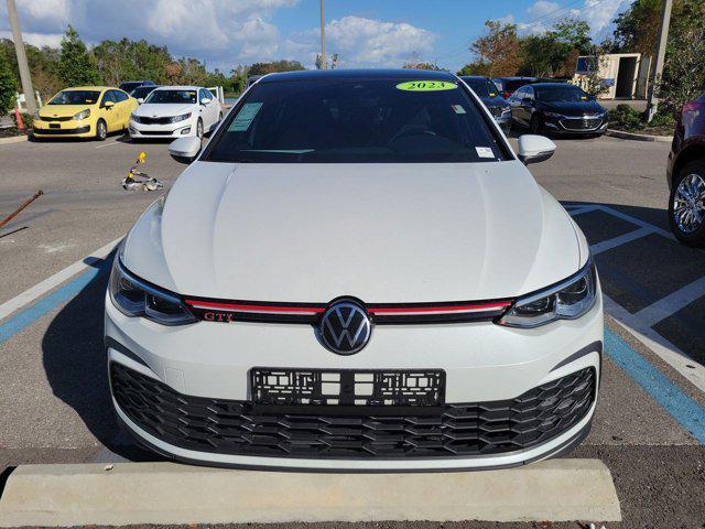 used 2023 Volkswagen Golf GTI car, priced at $29,500