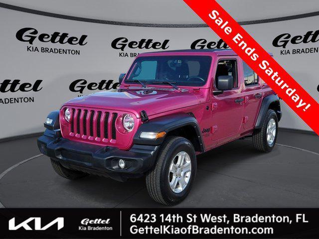 used 2021 Jeep Wrangler Unlimited car, priced at $30,000