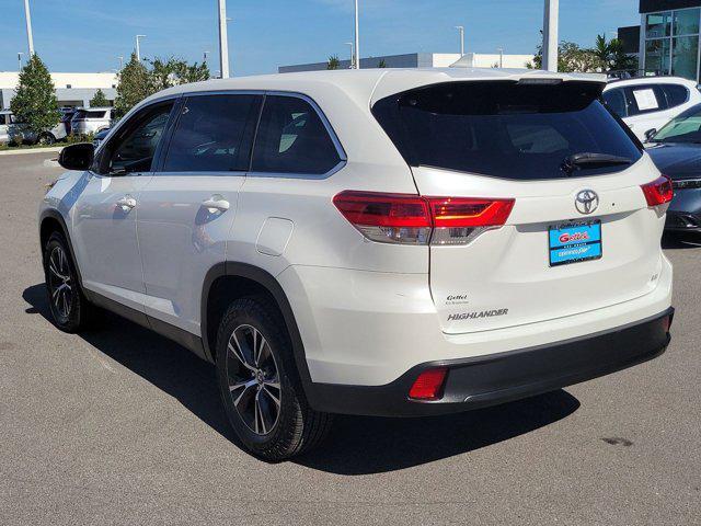 used 2019 Toyota Highlander car, priced at $26,500