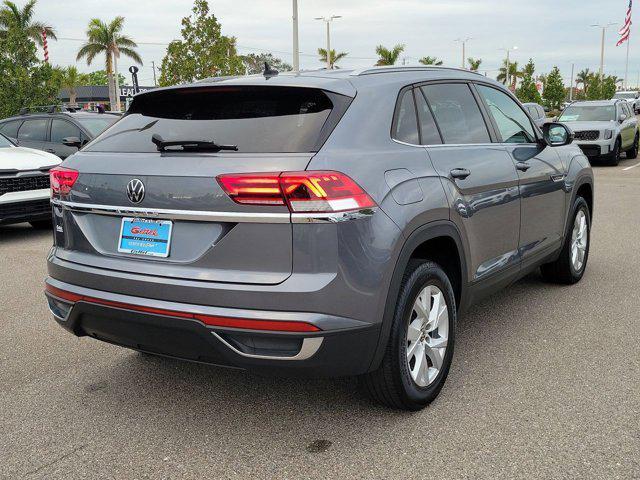 used 2021 Volkswagen Atlas Cross Sport car, priced at $23,000