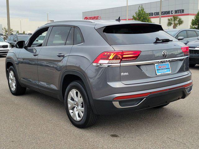 used 2021 Volkswagen Atlas Cross Sport car, priced at $23,000