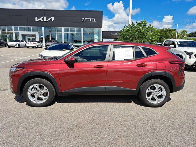 used 2024 Chevrolet Trax car, priced at $20,892