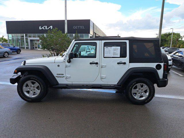 used 2016 Jeep Wrangler Unlimited car, priced at $18,963