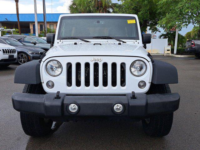 used 2016 Jeep Wrangler Unlimited car, priced at $18,963