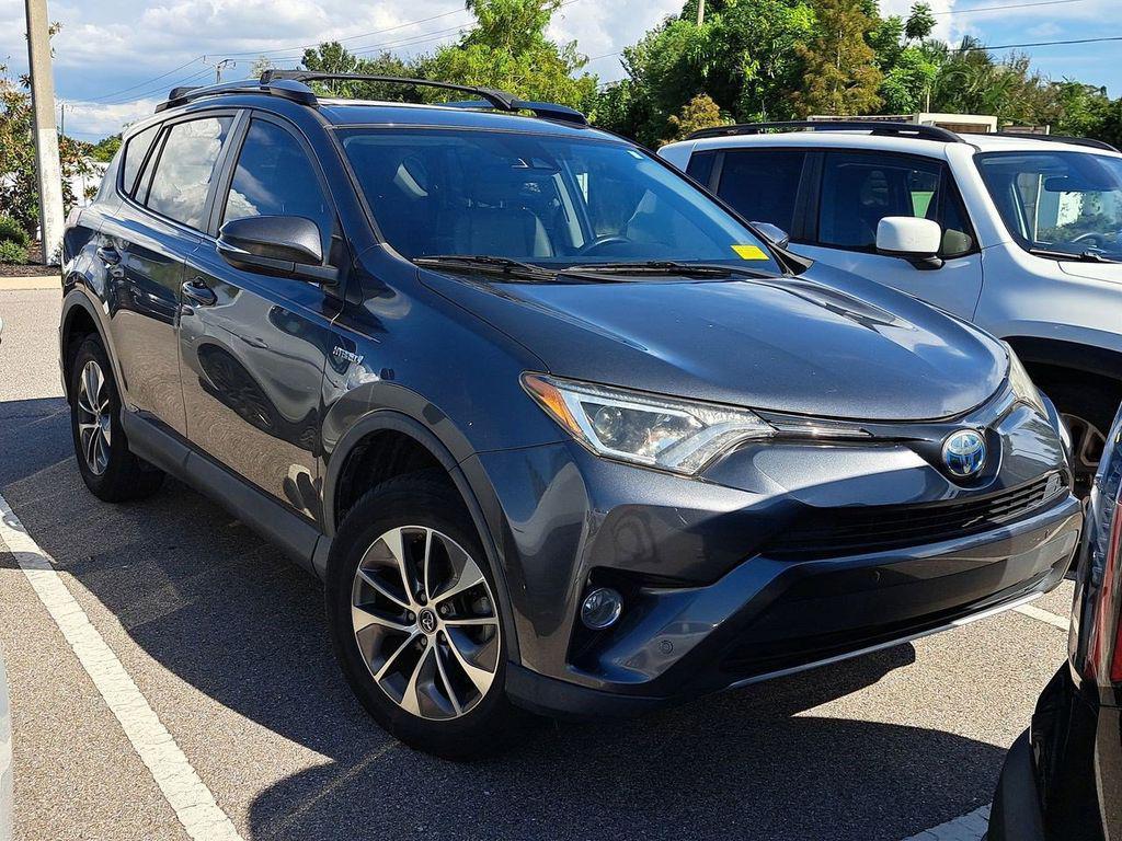 used 2018 Toyota RAV4 Hybrid car, priced at $20,397