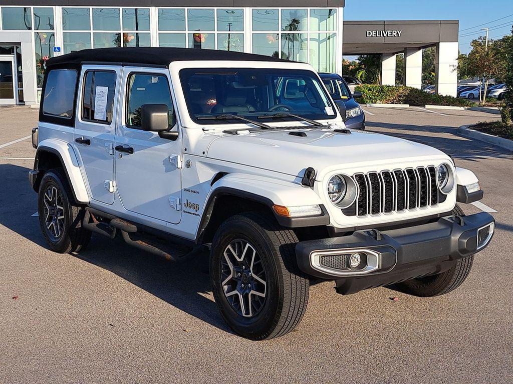 used 2024 Jeep Wrangler car, priced at $39,118