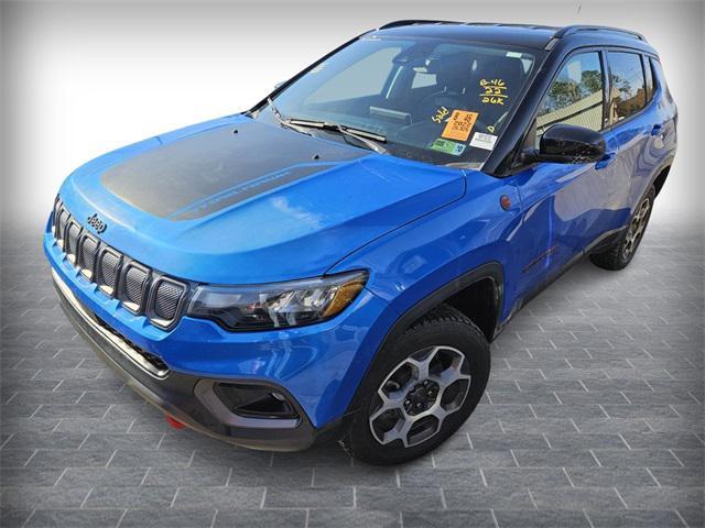 used 2022 Jeep Compass car, priced at $24,990