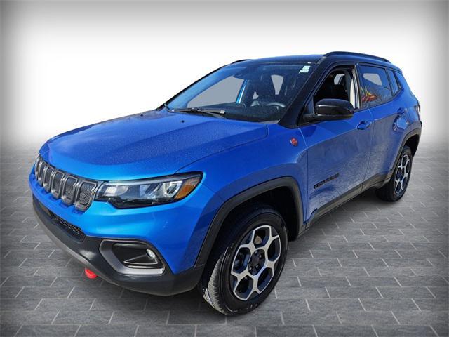 used 2022 Jeep Compass car, priced at $24,293