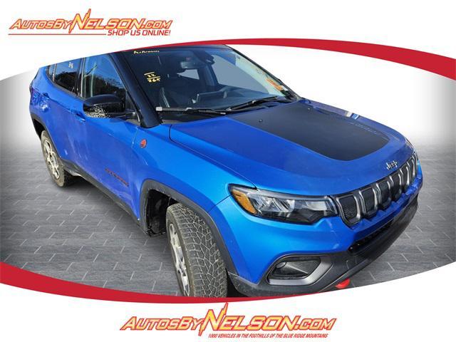 used 2022 Jeep Compass car, priced at $24,990