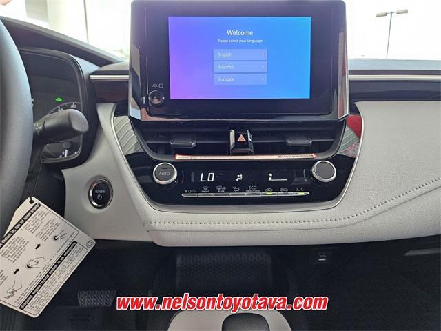 new 2025 Toyota Corolla Hybrid car, priced at $28,484