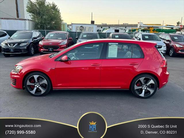 used 2016 Volkswagen Golf GTI car, priced at $19,900