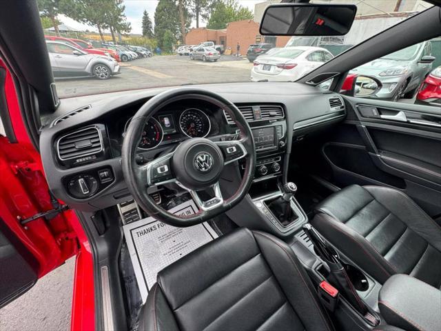 used 2016 Volkswagen Golf GTI car, priced at $19,900