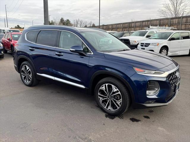 used 2019 Hyundai Santa Fe car, priced at $17,900