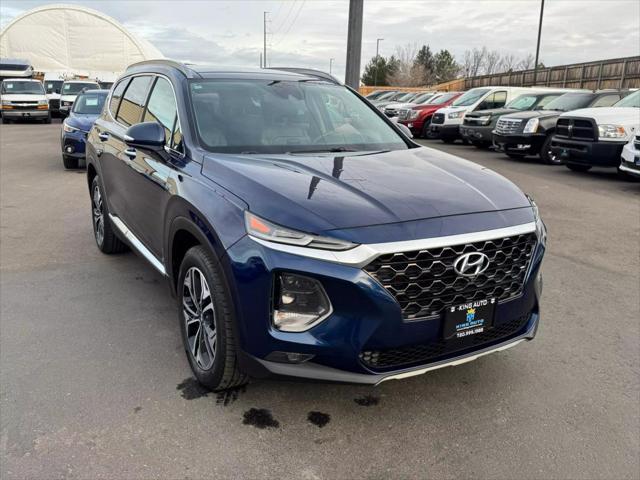 used 2019 Hyundai Santa Fe car, priced at $17,900