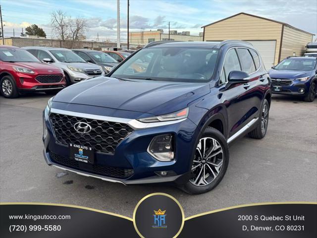 used 2019 Hyundai Santa Fe car, priced at $17,900