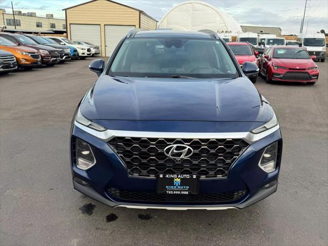 used 2019 Hyundai Santa Fe car, priced at $17,900