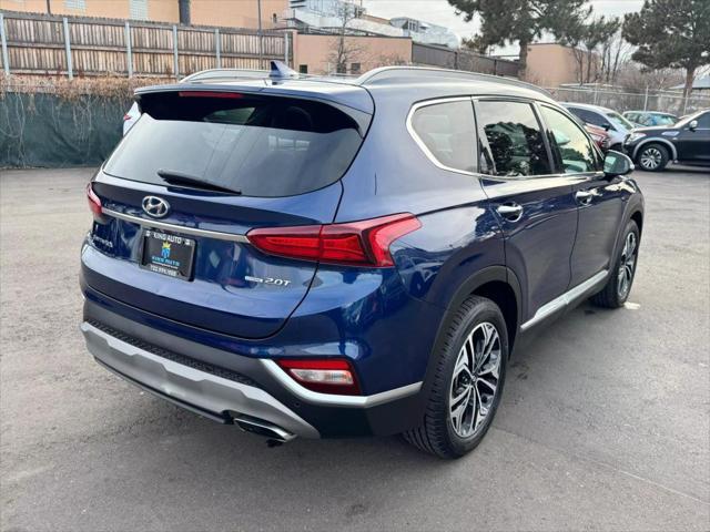 used 2019 Hyundai Santa Fe car, priced at $17,900