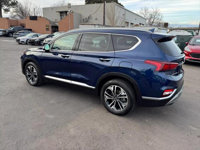 used 2019 Hyundai Santa Fe car, priced at $17,900