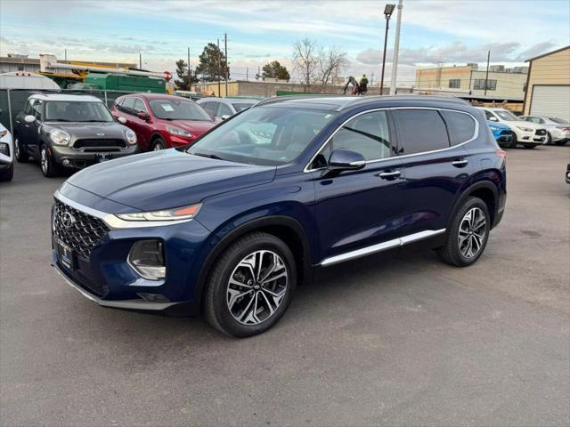 used 2019 Hyundai Santa Fe car, priced at $17,900