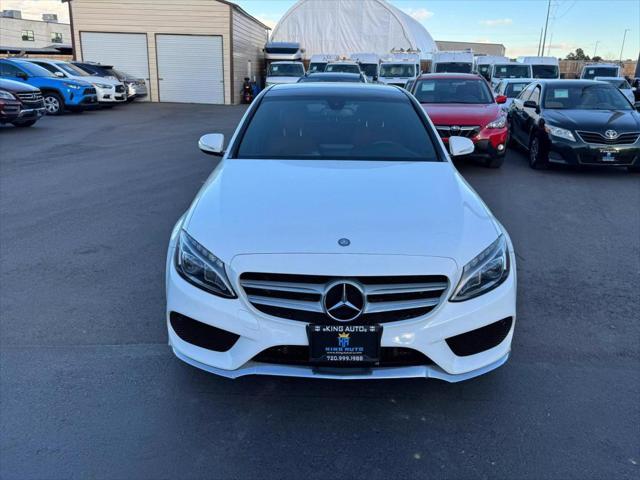 used 2015 Mercedes-Benz C-Class car, priced at $20,900