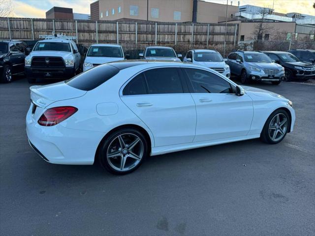 used 2015 Mercedes-Benz C-Class car, priced at $20,900