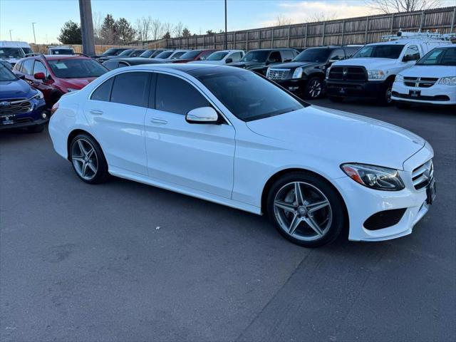 used 2015 Mercedes-Benz C-Class car, priced at $20,900