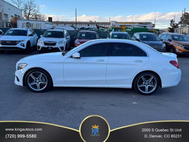 used 2015 Mercedes-Benz C-Class car, priced at $20,900