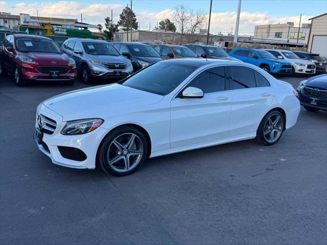 used 2015 Mercedes-Benz C-Class car, priced at $20,900