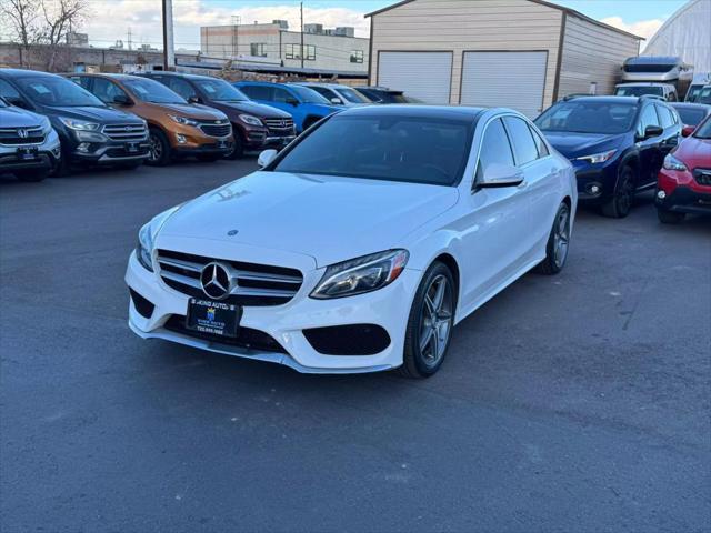 used 2015 Mercedes-Benz C-Class car, priced at $20,900