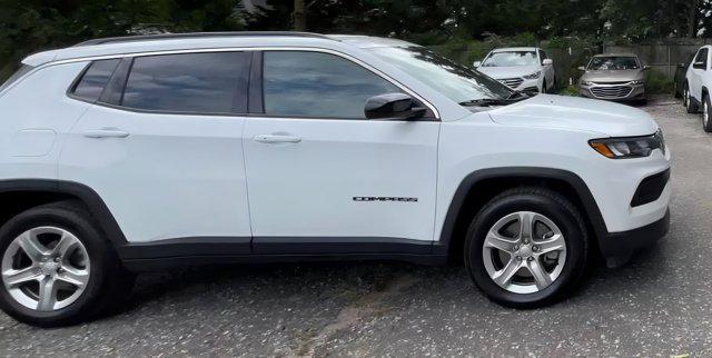 used 2023 Jeep Compass car, priced at $19,553