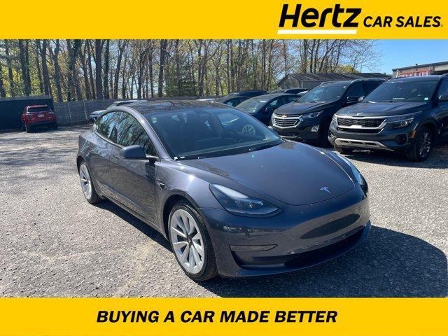 used 2023 Tesla Model 3 car, priced at $25,445