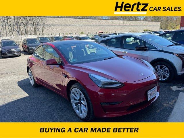 used 2022 Tesla Model 3 car, priced at $26,297