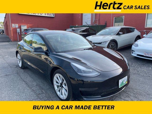 used 2023 Tesla Model 3 car, priced at $26,727