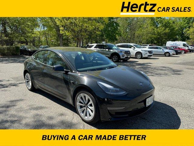 used 2023 Tesla Model 3 car, priced at $27,382