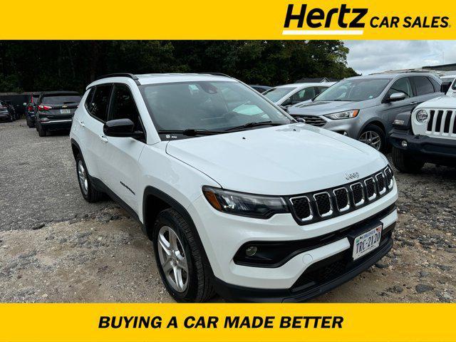 used 2023 Jeep Compass car, priced at $21,436