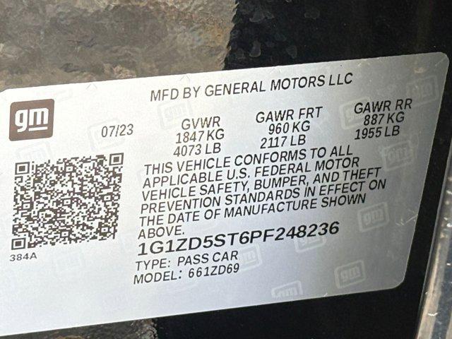 used 2023 Chevrolet Malibu car, priced at $18,265