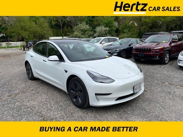 used 2022 Tesla Model 3 car, priced at $25,971