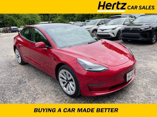 used 2022 Tesla Model 3 car, priced at $23,270