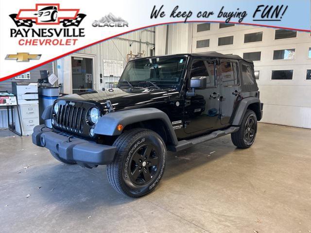 used 2014 Jeep Wrangler Unlimited car, priced at $16,750