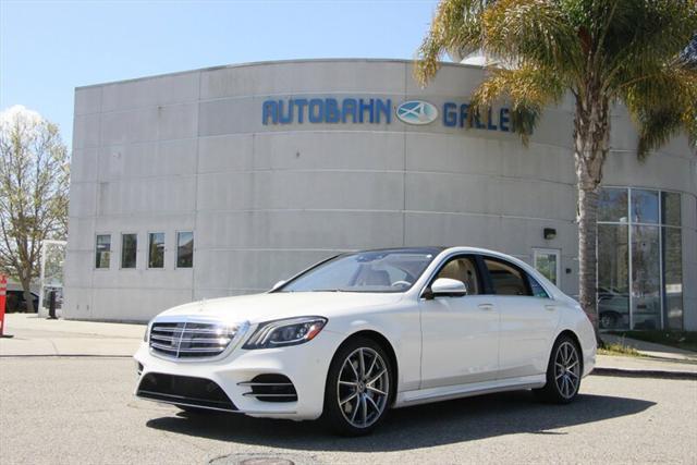 used 2020 Mercedes-Benz S-Class car, priced at $46,888