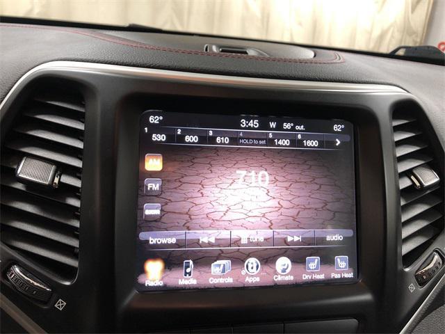 used 2018 Jeep Cherokee car, priced at $20,420