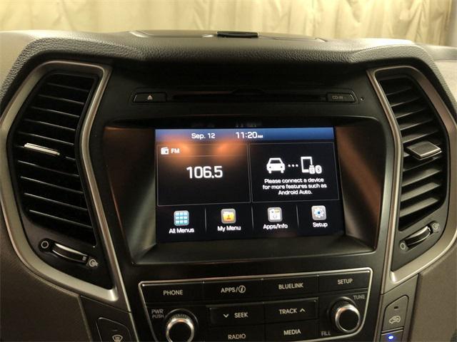 used 2017 Hyundai Santa Fe car, priced at $10,990
