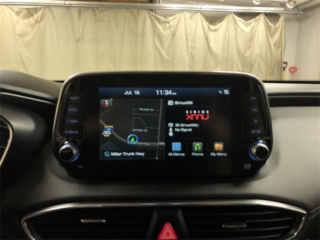 used 2020 Hyundai Santa Fe car, priced at $21,990
